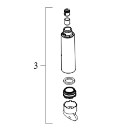 Hansgrohe Ausziehauslauf Talis M54 BSO 93747800