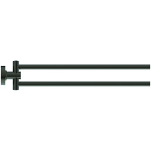 Ideal Standard Handtuchstange IOM doppelt grau metallic A9131A5