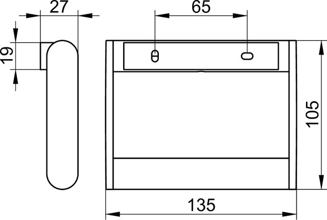Keuco Toilettenpapierhalter Plan diebstahlgesichert, silber-eloxiert 14961170000
