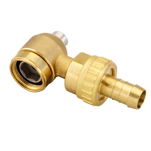 Danfoss Füll- und Entleerungsarmatur mit Schlauchtülle für RLV(-K)/VHS 003L0152