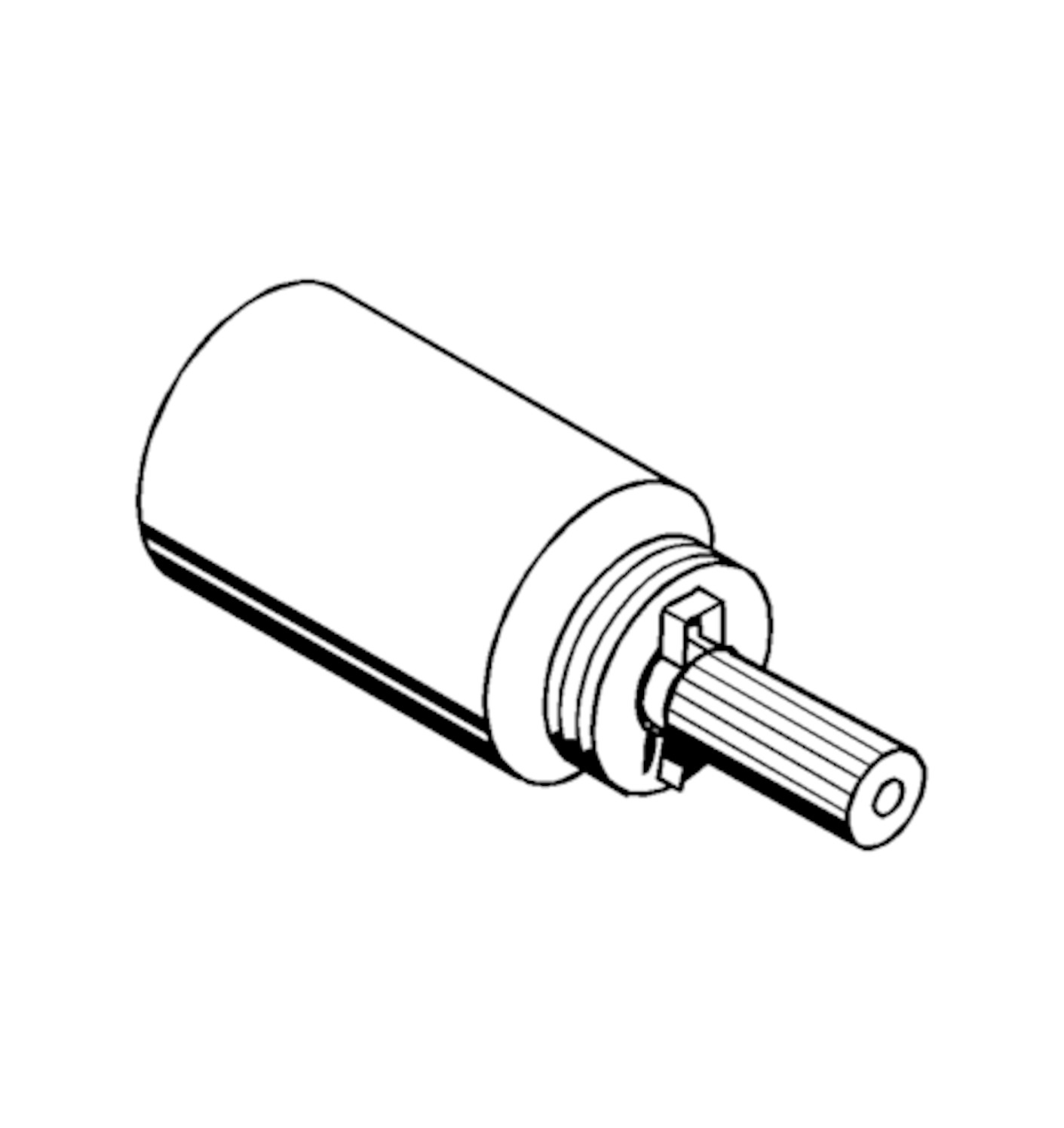 Kludi Unterputz-Ventilverlängerung G 1/2 - G 1 1/4, chrom 7507905-00