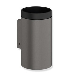 HEWI Becher mit Halter System 162, Halter, Becher, dunkelgrau perlglimmer tiefmatt -schwarz matt 162.04.11060 ER