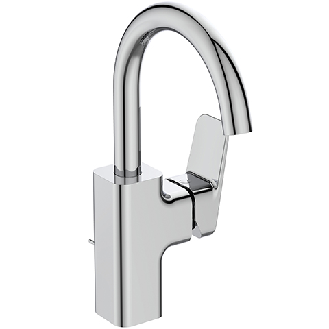 Ideal Standard Waschtischarmatur Ceraplan H200 mit Ablaufgarnitur Ausladung 145mm chrom BD235AA