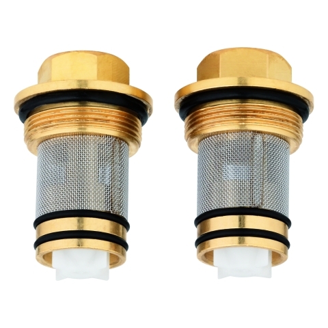 Grohe Rückflussverhinderer Thermostat 14116 DN15 chrom 2 Stück 1411600M