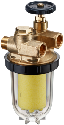 Oventrop Heizölfilter-Zweistrang "Oilpur Z A" DN10, 3/8"IG, 3/8"AG, Siku 2120561
