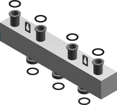 Bosch / Buderus Heizkreisverteiler HKV 2 DN32 (V2) 5024876