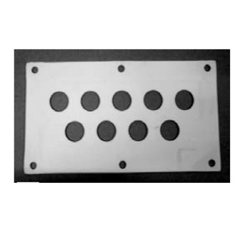 Bosch Dichtung weiß Wärmetauscher 7 Rohre 5 Stück 54915834