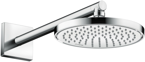 Hansgrohe Brausearm DN15 390mm eckig Axor ShowerSolutions chrom 26436000