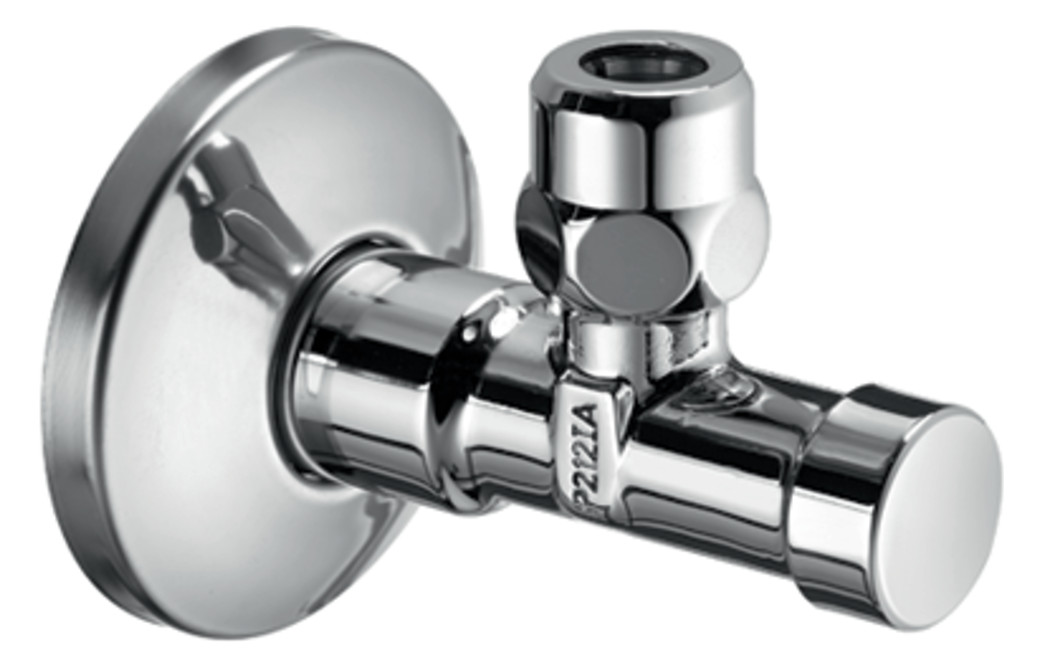 Schell Eckventil, regulierbar gesicherte Betätigung, ASAG, 1/2", chrom 049450699