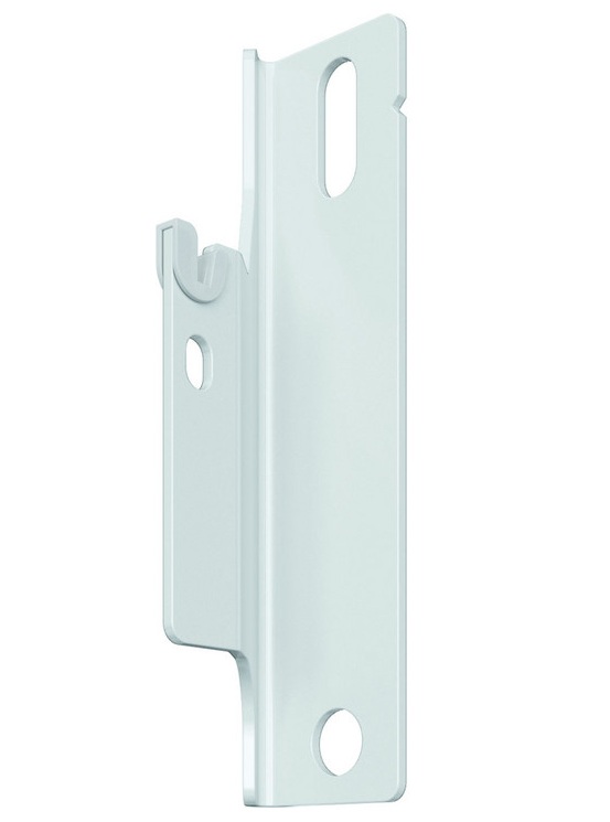 Kermi Wandkonsolen-Set kurz Wandabstand 50mm Einhängepunkt 43mm, weiß ZB02820003