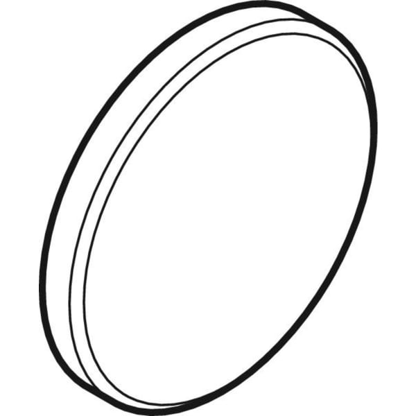 Geberit Rosette, zu Urinal Einlauf glanzverchromt 119.615.21.1