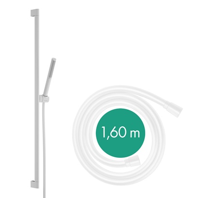 Hansgrohe Brauseset Pulsify S 100, 1 jet EcoSmart+ mit Brausestange 900mm chrom 24383000