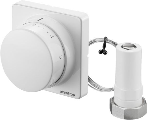 Oventrop Thermostat "Uni FHU" 7-28 C, 0 * 1-5, Fernverstellung 10m 1012597