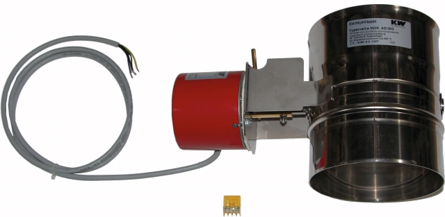 Wolf Abgasklappe dichtschließend D150 für NG-2E-35 2484071
