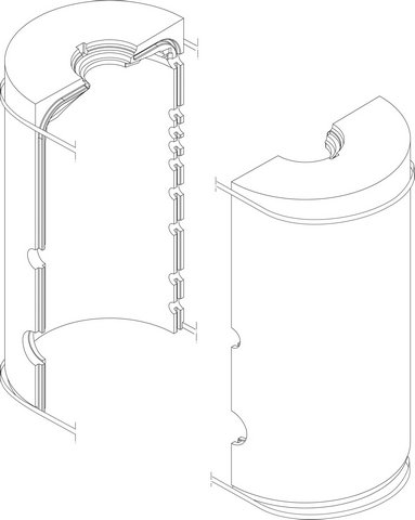 Bosch / Buderus Wärmeschutz Speicher S1000 8735100339