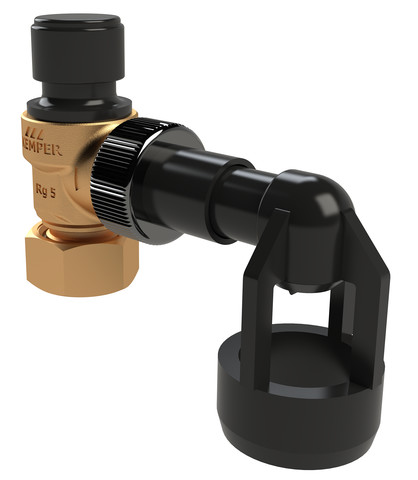 Kemper Sicherheitsventil für Sicherheitsgruppe für Figur 714/715/716 0G, 10bar E01097160102000