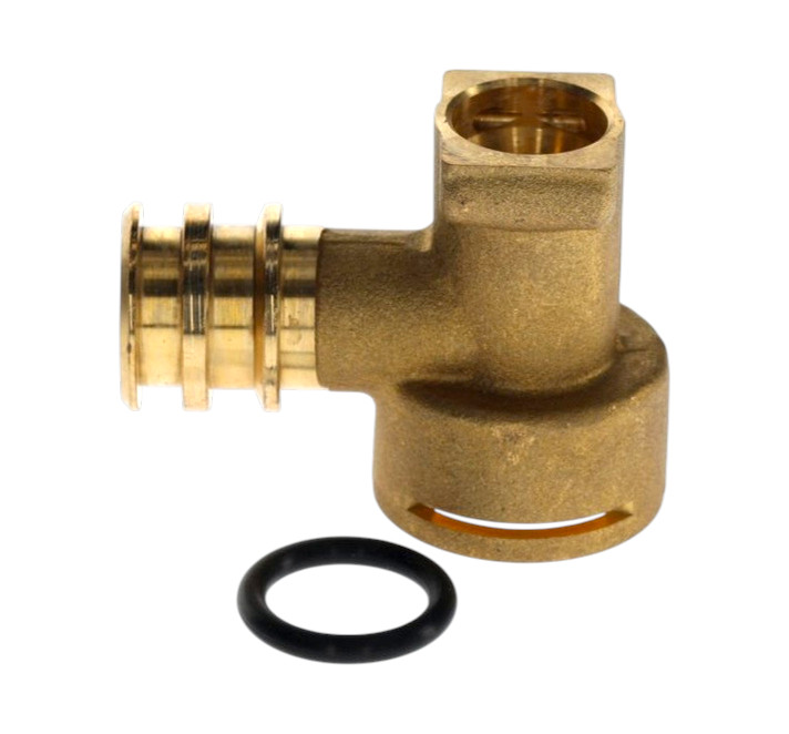 Buderus Rohr-Anschluss Stück BW für GB122-24K (G25), für Wärmetauscher 7099140