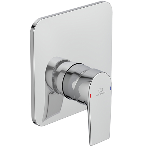 Ideal Standard Brausearmatur UP Tesi, Bausatz 2, Rosette 163x163mm, chrom A6585AA