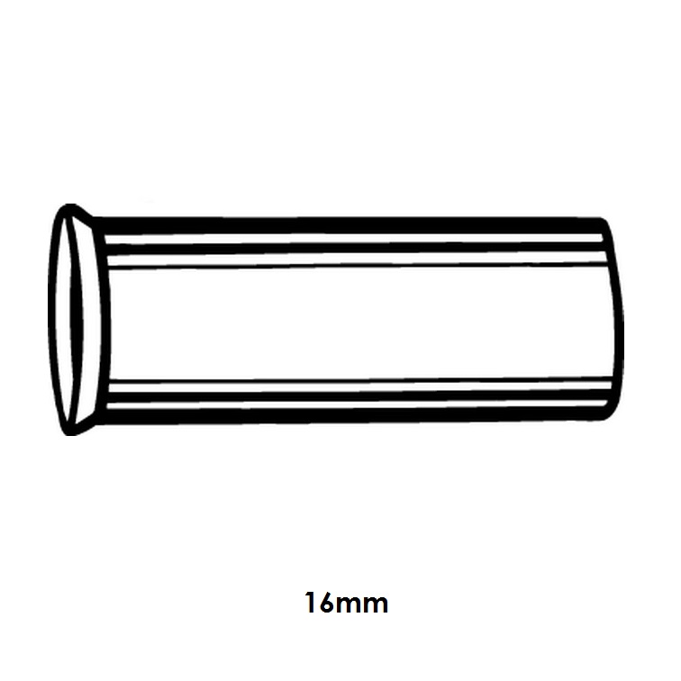 Heimeier Stützhülse 16mm für Kupfer- und Präzisionsstahlrohr 1300-16.170