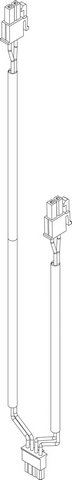 Bosch / Buderus Verbindungsleitung Vor/Rücklauf für 2000/3450 8738805142