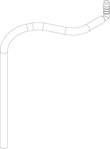 Bosch / Buderus Schlauch 14x10 L=1500 8733703244