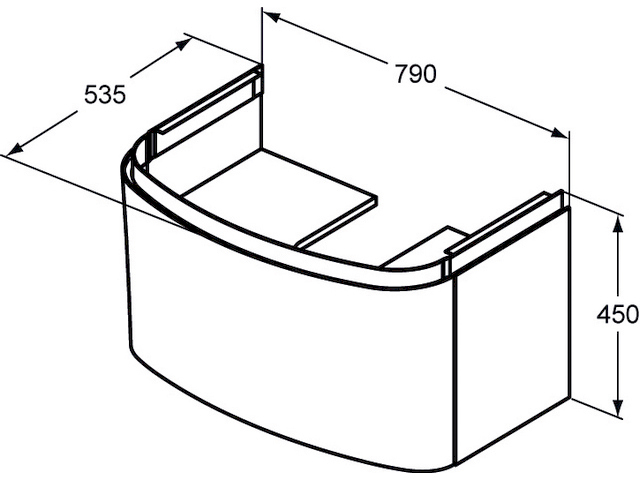 Ideal Standard Antirutschma-Set DEA, für T7851, grau TV60667
