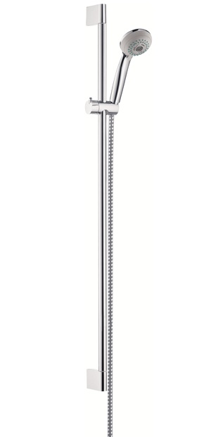 Hansgrohe Brauseset Crometta 85 Multi mit Brausestange 900mm, Chrom 27766000