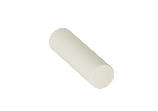 HEWI Reservepapierhalter Serie 477, matt, Länge 118mm, reinweiß 477.21B300 99