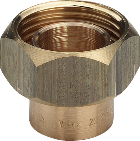 Viega Verschraubung Rotguss 94384G konischdichtend in 12mm x G1/2 136666