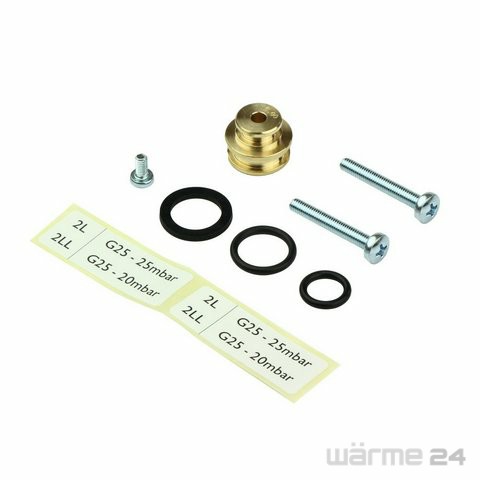 Bosch / Buderus Gasdüse 2LL G25 für GB152, für Armatur 8718600030