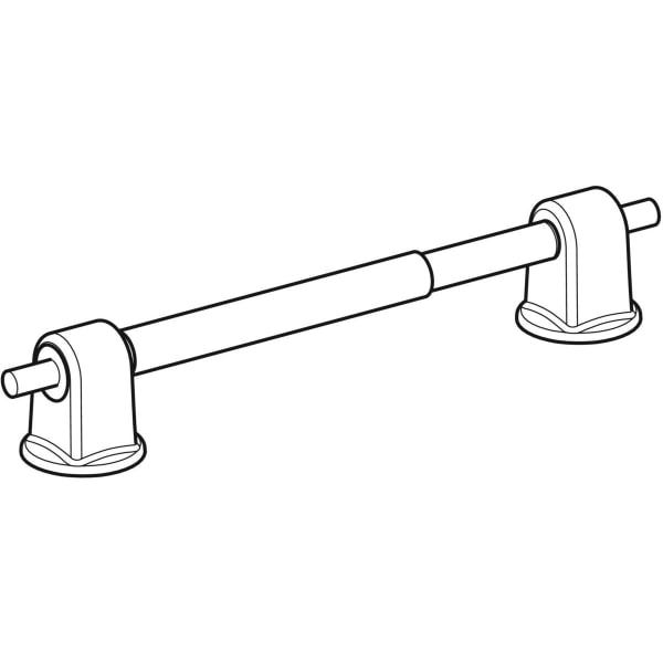 Geberit Set Scharniere für WC-Sitzring Levada Befestigung von unten 598023000
