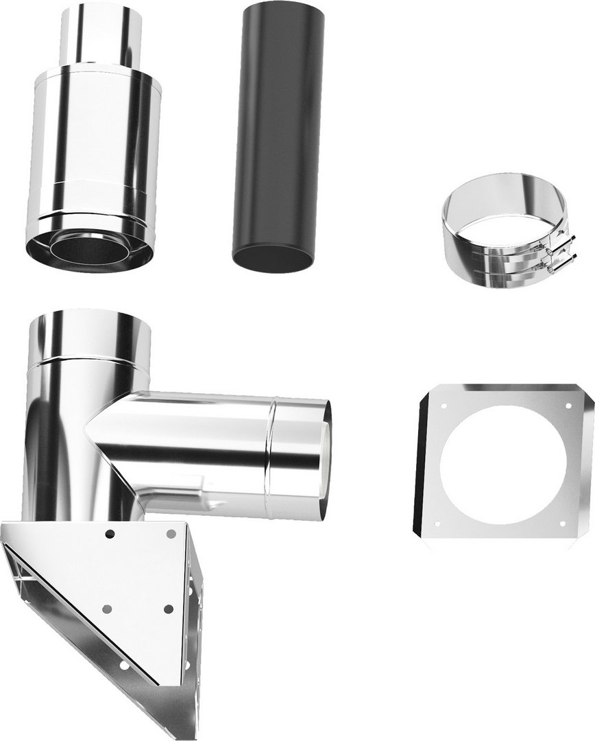 Bosch Grundbausatz C(13) 3x, d: 110/160mm Abgaszubehör FC-Set110-C(13)3x 7738113097