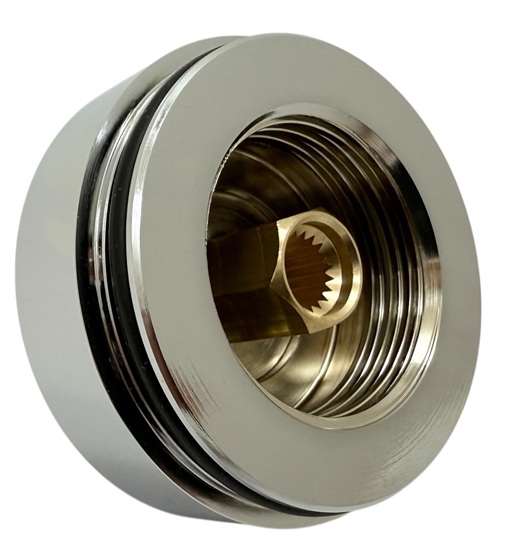 Hansgrohe Griffhülse Axor Uno 3-Loch Waschtischarmatur Wandmontage chrom 97265000