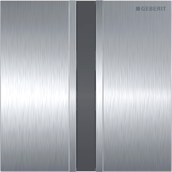 Geberit Typ 50 Abdeckplatte für Urinal-Steuerung IR verchromt gebürstet 241.926.GH.1