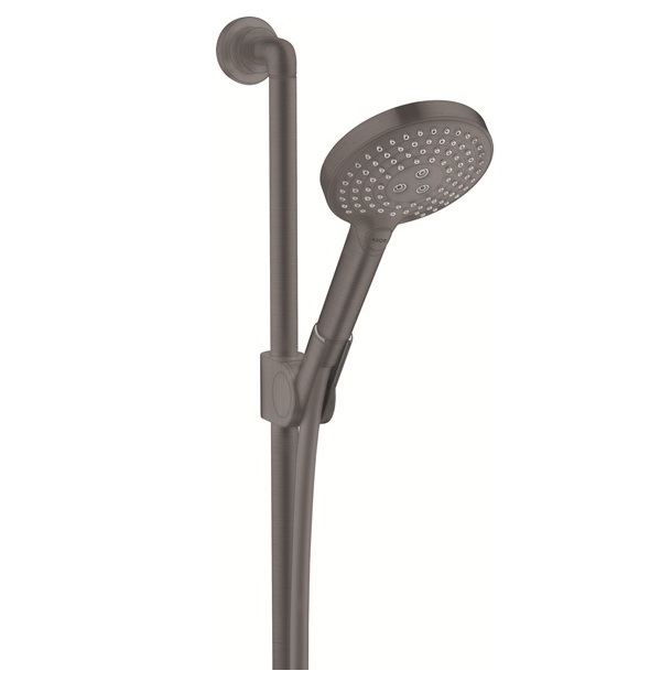 Hansgrohe AXOR Citterio Brauseset 900mm mit Handbrause 120 3jet, Brushed Black Chrome 27991340
