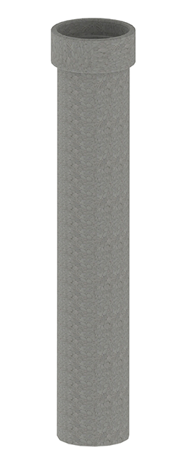 Kermi x-well EPP-Rohr inkl. Muffe NW 180/15, 1000mm Y2301180001K