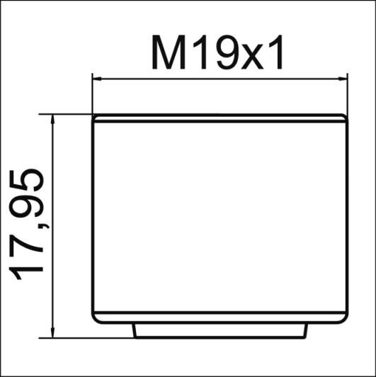Neoperl CASCADE SLC PCA Strahlregler verchromt, M19x1 2.2 gpm, 8.3 l/min 43005395