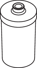 HEWI Glasbehälter, für Seifenspender mit Halter 800.06.11045, 162.06.1105... und 162.06.11165, Kristallglas 800.06.E01
