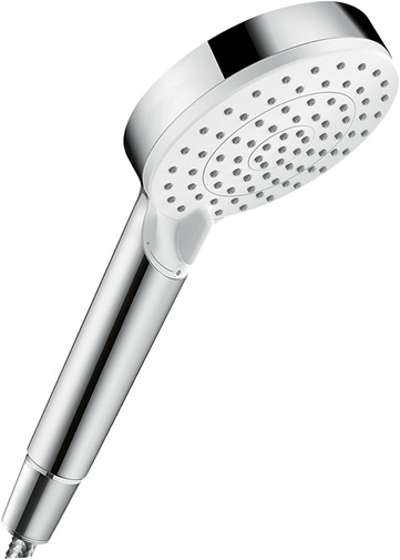 Hansgrohe Handbrause Crometta Vario EcoSmart 6 l/min weiss/chrom 26336400