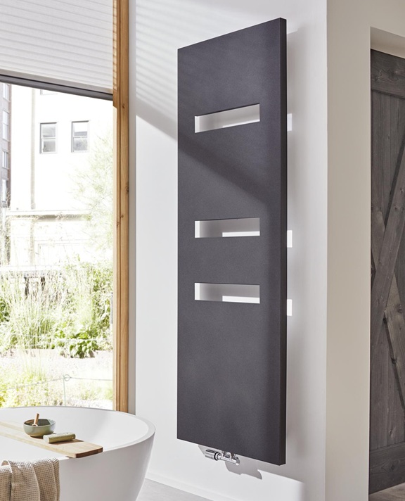 HSK Badheizkörper Atelier Highline H: 186 x 61cm, graphit-schwarz 8776186-173