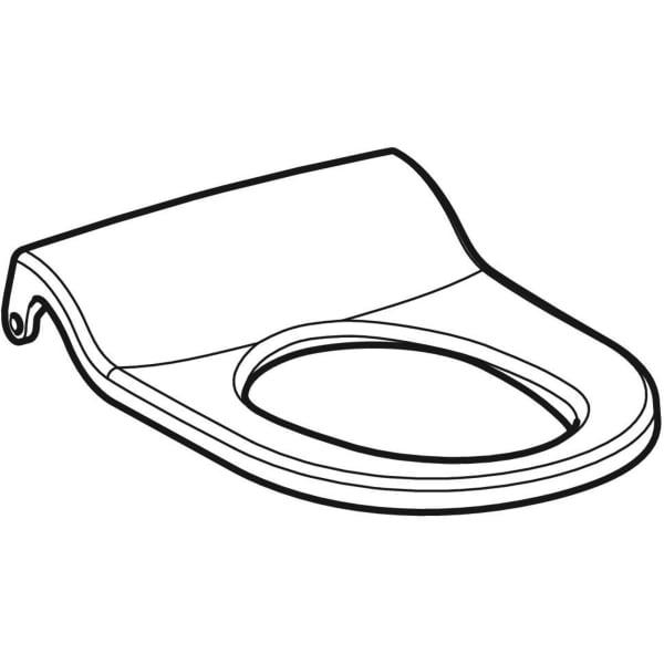 Geberit WC-Sitz zu AquaClean Sela weiß-alpin 242.874.11.1