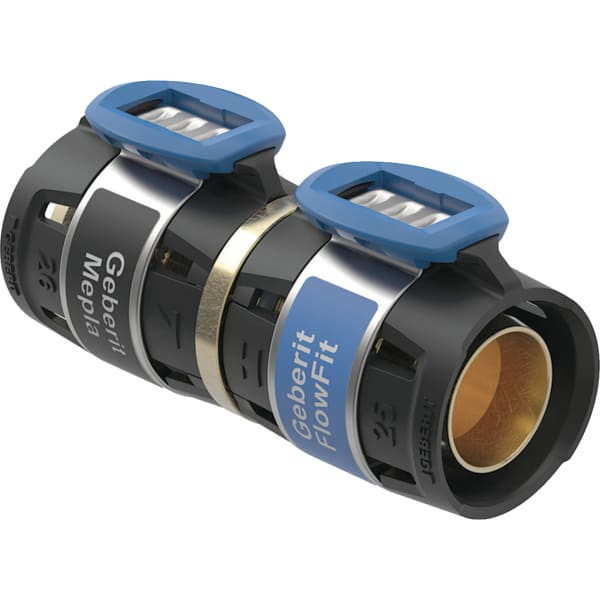 Geberit FlowFit Übergang auf Mepla SiBr d40-d40 620.094.00.1