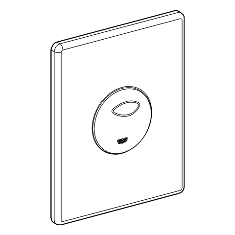 Grohe WC-Betätigung Skate alpinweiß 42303SH0