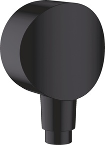 Hansgrohe Schlauchanschluss DN15 Fixfit S mit Rückflussverhinderer mattschwarz 26453670