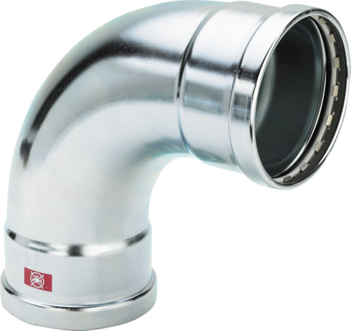 Viega Prestabo XL Bogen 90 Grad mit SC-Contur 1116XL in 64,0mm 597573