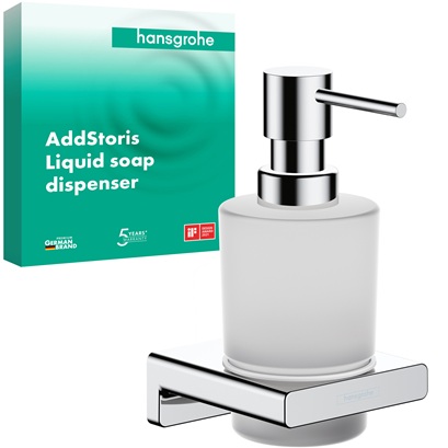 Hansgrohe Lotionspender AddStoris chrom 41745000