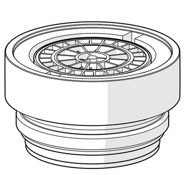 Hansa Luftsprudler und Schlüssel M24x1,6 l/min 59914494