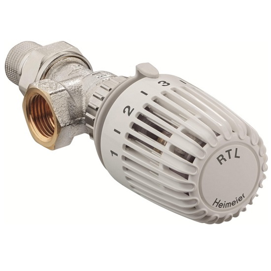 Heimeier Rücklauftemperaturbegrenzer RTL 1/2" Eckform, Außengewinde R1/2 9173-02.800