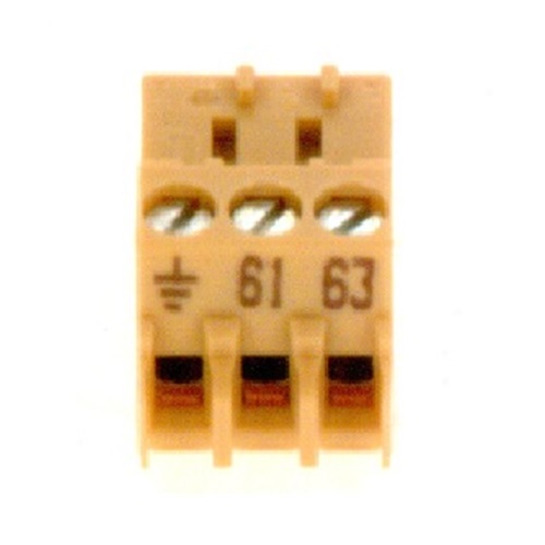 Bosch / Buderus Anschlussklemme 3-pol 61/63 beige 8718585550