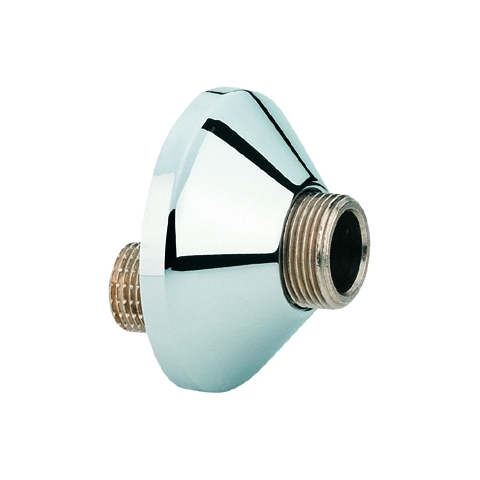 Grohe S-Anschluss Verstellbereich 7,5mm, mit Schalldämpfer 1/2"x3/4" chrom 12075000